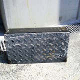 Defective Diamond Plate of a Dock Bumper