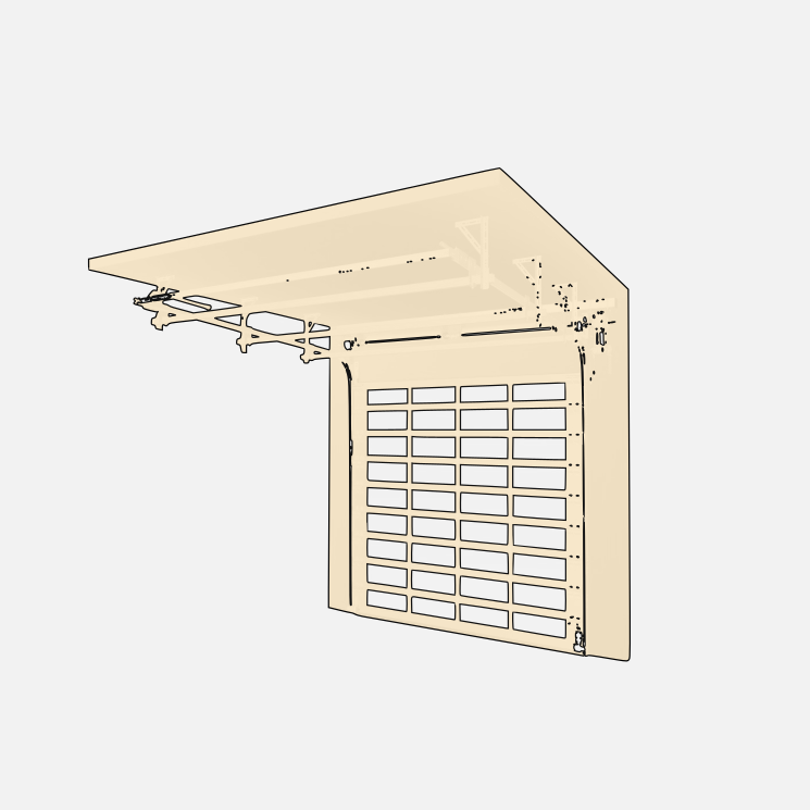 Fast-Moving Sectional Door