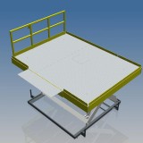 Lift Table with Roll-Off Protection